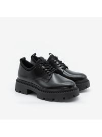 A.S.H. Francesina fondo gomma pelle nero