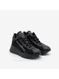 RUCOLINE Sneakers + dettaglio strass Nero