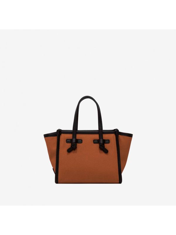 GIANNI CHIARINI Miss marcella canvas Terracotta
