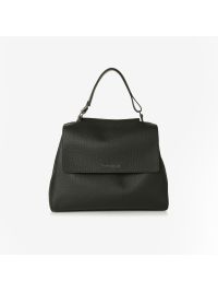 ORCIANI Sveva grande pelle con tracolla Nero