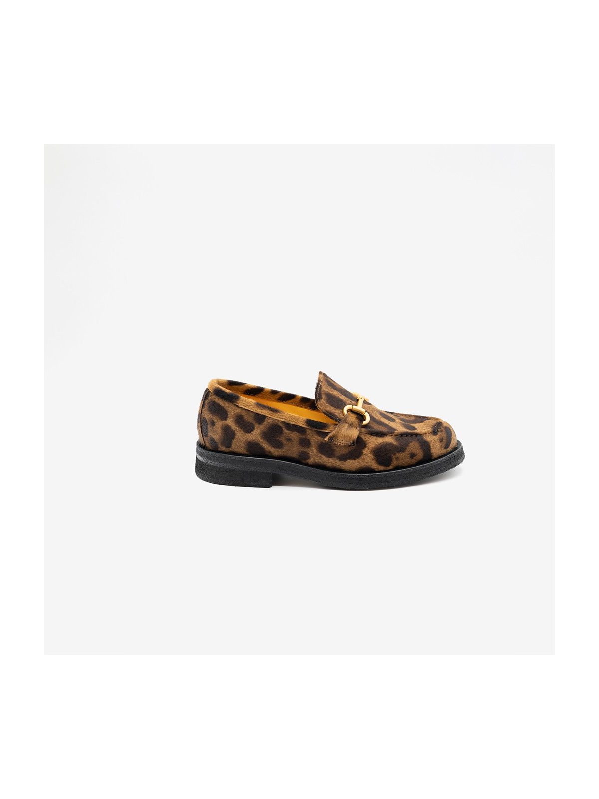 MARA BINI Mocassino cavallino maculato + morsetto oro MARA BINI Mocassino cavallino maculato + morsetto oro
