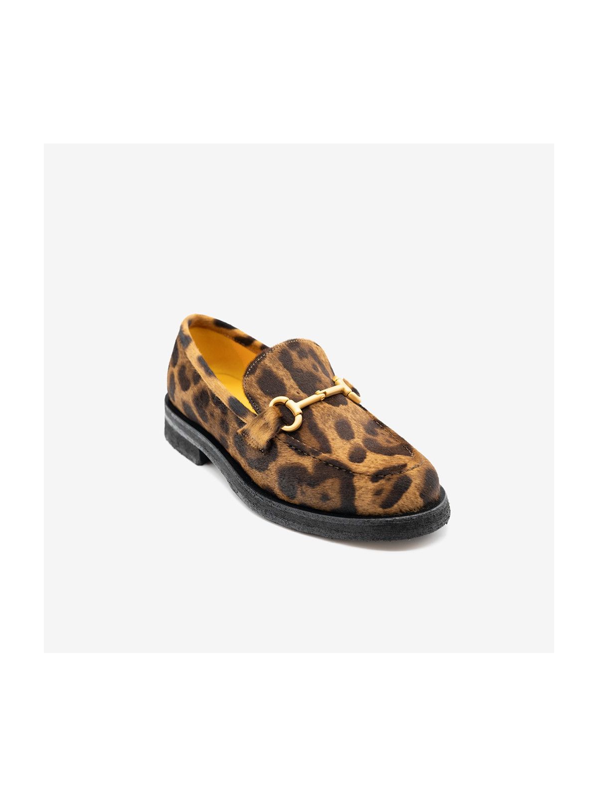 MARA BINI Mocassino cavallino maculato + morsetto oro MARA BINI Mocassino cavallino maculato + morsetto oro
