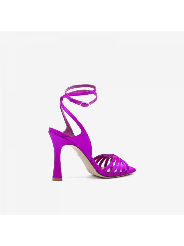 LELLA BALDI Sandalo tc 90 raso Fucsia LELLA BALDI Sandalo tc 90 raso Fucsia