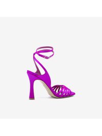 LELLA BALDI Sandalo tc 90 raso Fucsia