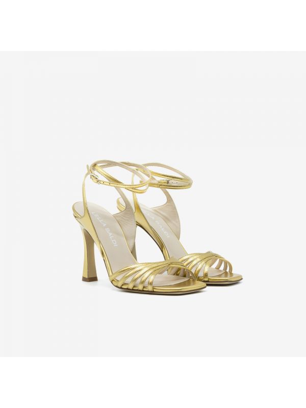 LELLA BALDI Sandalo tc 90 pelle Oro LELLA BALDI Sandalo tc 90 pelle Oro