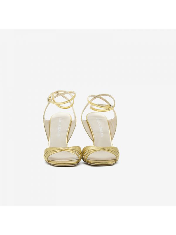 LELLA BALDI Sandalo tc 90 pelle Oro LELLA BALDI Sandalo tc 90 pelle Oro