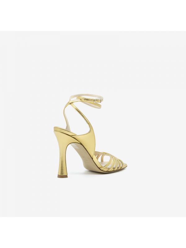 LELLA BALDI Sandalo tc 90 pelle Oro LELLA BALDI Sandalo tc 90 pelle Oro