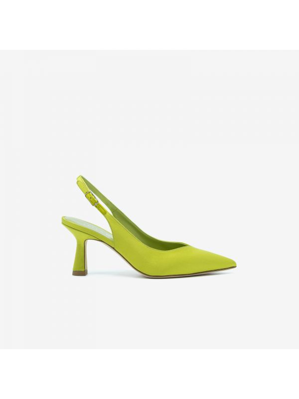 LELLA BALDI Chanel tc 70 raso Verde lime LELLA BALDI Chanel tc 70 raso Verde lime