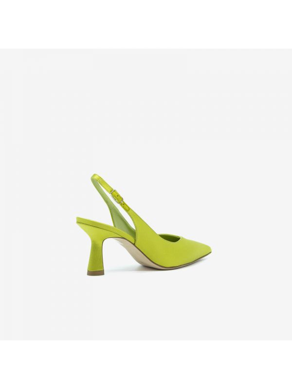 LELLA BALDI Chanel tc 70 raso Verde lime LELLA BALDI Chanel tc 70 raso Verde lime