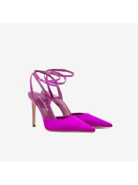 LELLA BALDI Chanel tc 90 stiletto raso Fucsia