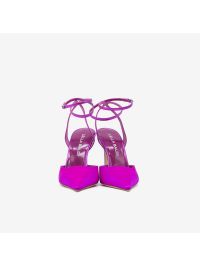 LELLA BALDI Chanel tc 90 stiletto raso Fucsia