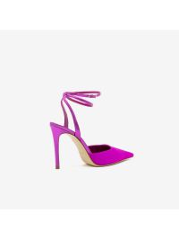 LELLA BALDI Chanel tc 90 stiletto raso Fucsia
