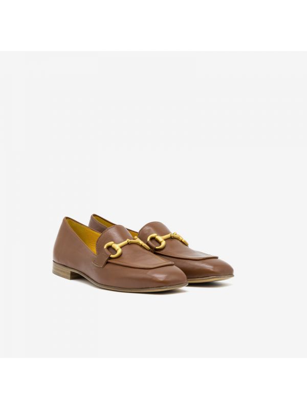 MARA BINI Mocassino tc 10 pelle Cuoio MARA BINI Mocassino tc 10 pelle Cuoio
