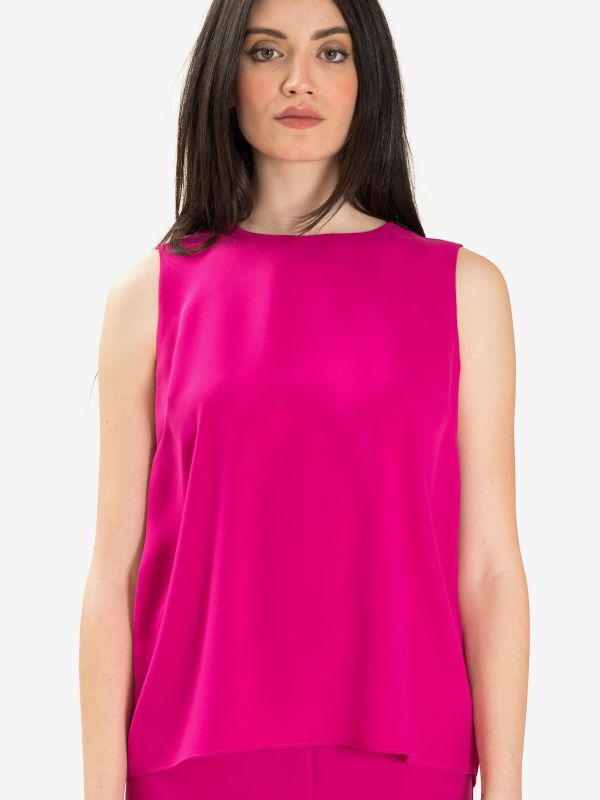 P.A.R.O.S.H. Canotta cady Fucsia