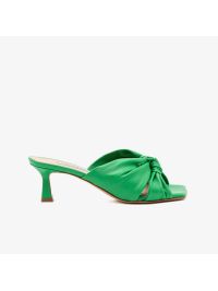 FRANCESCO SACCO Mules nappa tc 50 con nodo Verde FRANCESCO SACCO Mules nappa tc 50 con nodo Verde