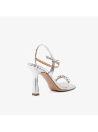 FRANCESCO SACCO Sandalo tc 90 con pietre Argento