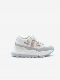 RUCOLINE Sneaker pelle con riporti rosa/giallo fluo RUCOLINE Sneaker pelle con riporti rosa/giallo fluo
