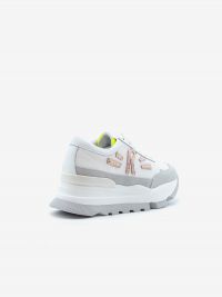 RUCOLINE Sneaker pelle con riporti rosa/giallo fluo RUCOLINE Sneaker pelle con riporti rosa/giallo fluo