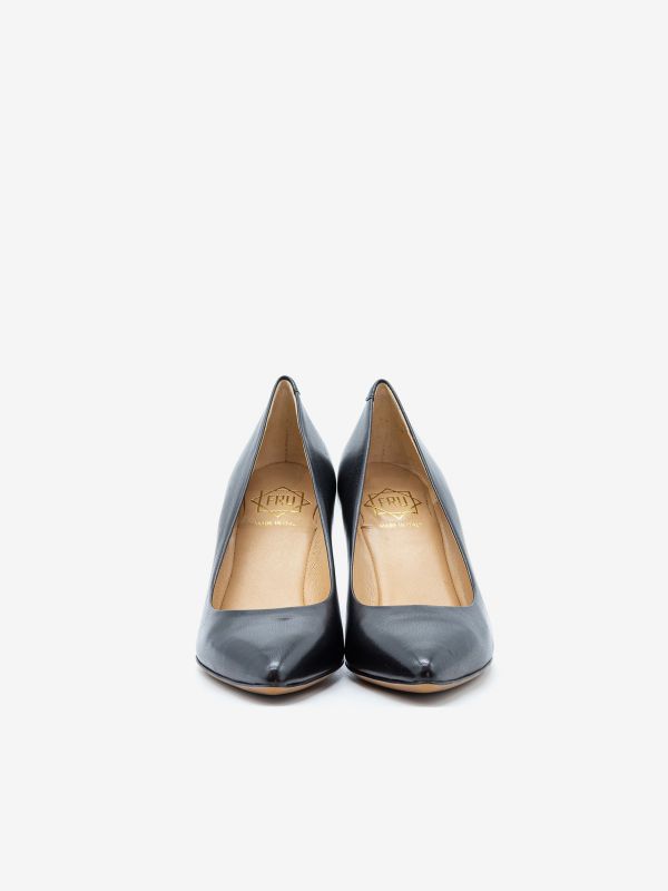 FRANCO RUSSO Decollete tc 70 pelle Nero FRANCO RUSSO Decollete tc 70 pelle Nero