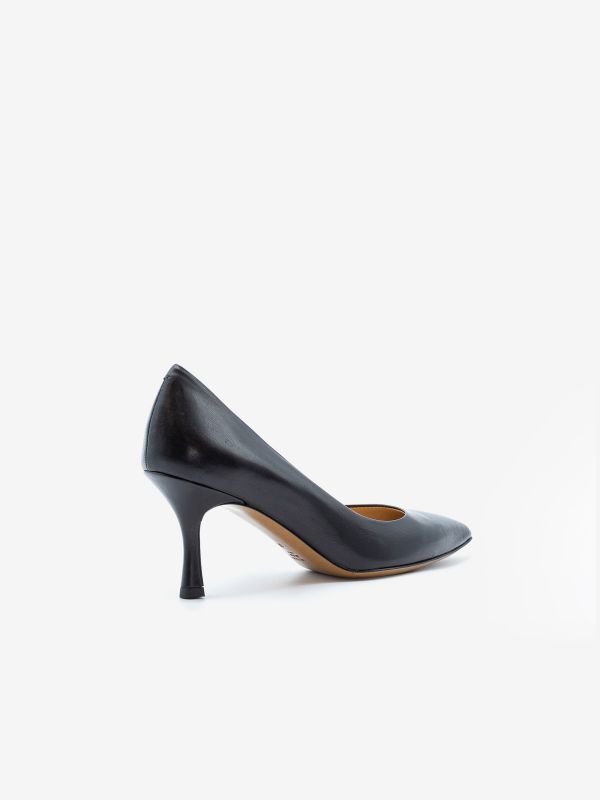 FRANCO RUSSO Decollete tc 70 pelle Nero FRANCO RUSSO Decollete tc 70 pelle Nero