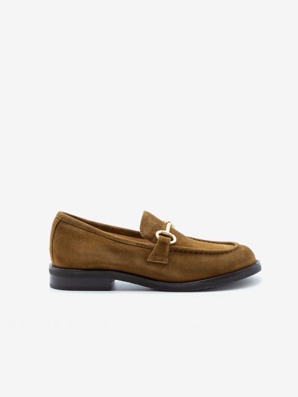 FRANCO RUSSO Mocassino basso camoscio Cuoio FRANCO RUSSO Mocassino basso camoscio Cuoio