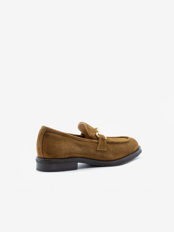FRANCO RUSSO Mocassino basso camoscio Cuoio FRANCO RUSSO Mocassino basso camoscio Cuoio