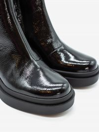 ROBERTO FESTA Stivaletto tacco 50 fondo gomma naplak Nero