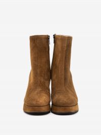 ROBERTO FESTA Stivaletto tc 70 plateau camoscio Cuoio