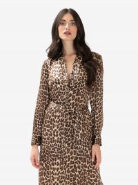 P.A.R.O.S.H. Chemisier seta midi maculato