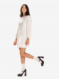 P.A.R.O.S.H. Abito corto cady m/l Panna