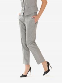 P.A.R.O.S.H. Pantalone sigaretta frescolana Grigio