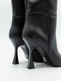 SERGIO LEVANTESI Stivale pelle tc 9 cm rocchetto Nero