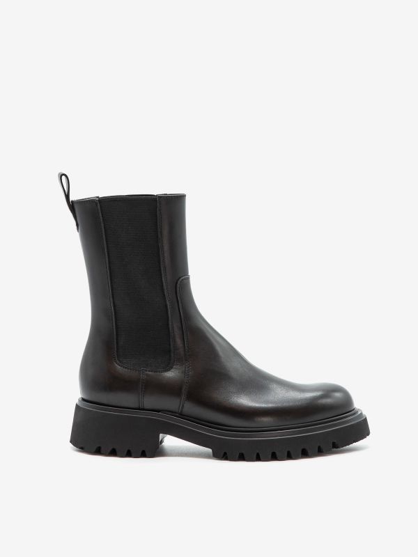 GUGLIELMO ROTTA Beatles pelle Nero GUGLIELMO ROTTA Beatles pelle Nero