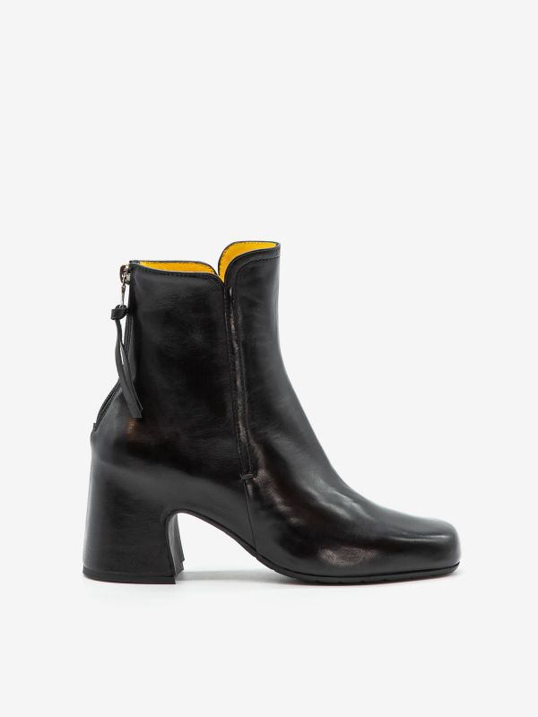 MARA BINI Stivaletto tc 5 cm pelle Nero MARA BINI Stivaletto tc 5 cm pelle Nero