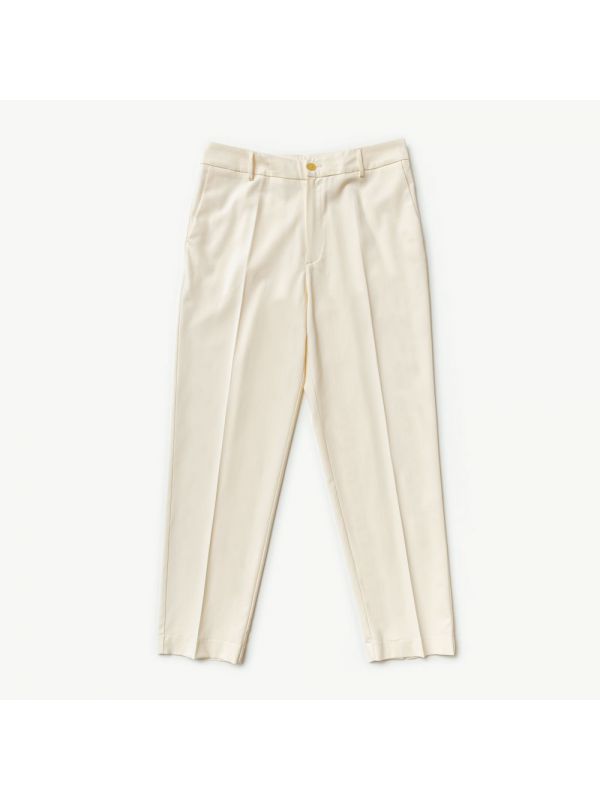 FORTE FORTE Pantalone chino tela fluida Panna FORTE FORTE Pantalone chino tela fluida Panna