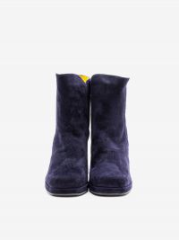 MARA BINI Stivaletto tc 7 cm camoscio Blu