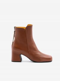 MARA BINI Stivaletto tc 5 cm pelle Cuoio