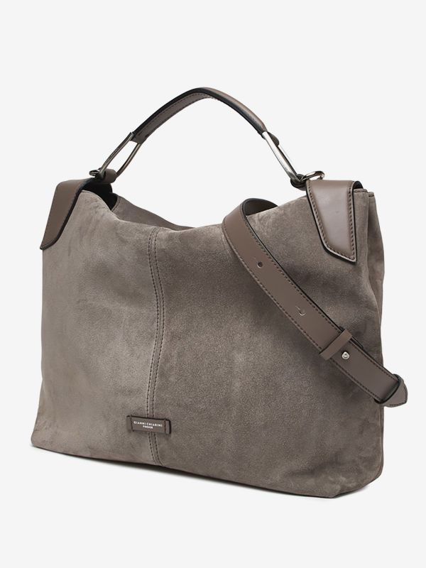 GIANNI CHIARINI Alicudi grande camoscio Grigio