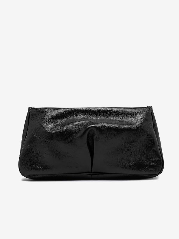 GIANNI CHIARINI Celeste: borsa con tracolla naplak piccola Nero