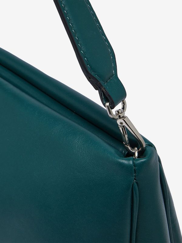 GIANNI CHIARINI Celeste grande pelle liscia Verde bosco