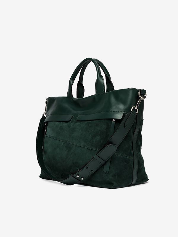 GIANNI CHIARINI DUNA camoscio/pelle Verde bosco