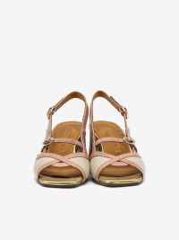 CHIE MIHARA Sandalo tc 50 fantasia + pelle Rosa