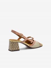 CHIE MIHARA Sandalo tc 50 fantasia + pelle Rosa