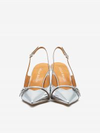 LELLA BALDI Chanel tc 70 pelle con fibbia Argento