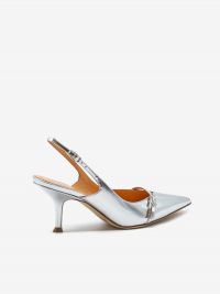 LELLA BALDI Chanel tc 70 pelle con fibbia Argento