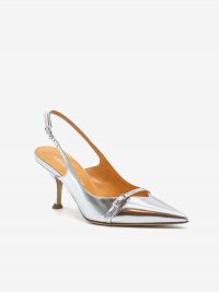 LELLA BALDI Chanel tc 70 pelle con fibbia Argento