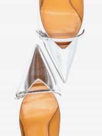 LELLA BALDI Chanel tc 70 pelle con fibbia Argento