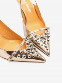 LELLA BALDI Chanel tc 70 pelle con borchie Rame LELLA BALDI Chanel tc 70 pelle con borchie Rame