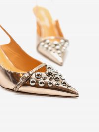 LELLA BALDI Chanel tc 70 pelle con borchie Rame LELLA BALDI Chanel tc 70 pelle con borchie Rame