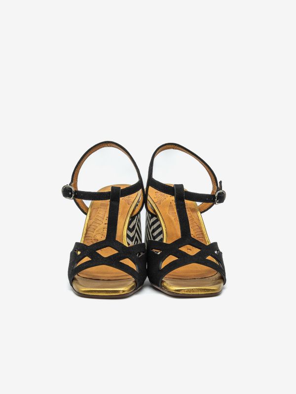 CHIE MIHARA Sandalo tc 90 camoscio Nero CHIE MIHARA Sandalo tc 90 camoscio Nero